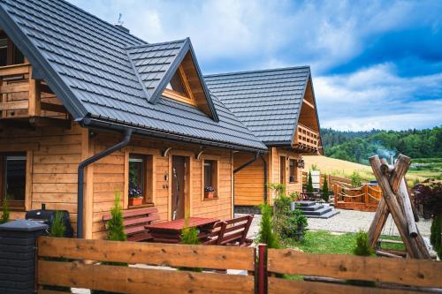 Domek całoroczny z kominkiem - Zawóz