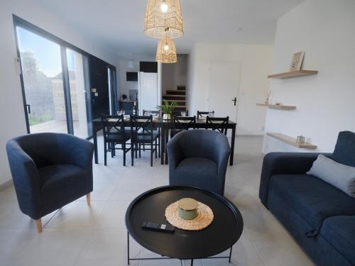 Χώρος καθιστικού στο Evasion urbaine, 1 ou 2 villas, 4 à 8 chambres
