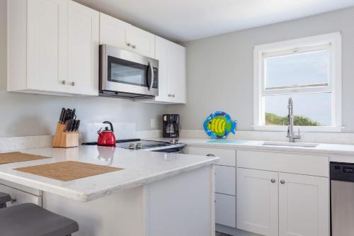 Köök või kööginurk majutusasutuses Sherman Cottage on the Beach