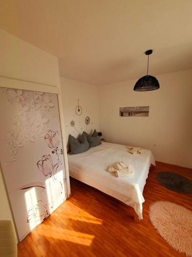 Appartement Leoにあるベッド