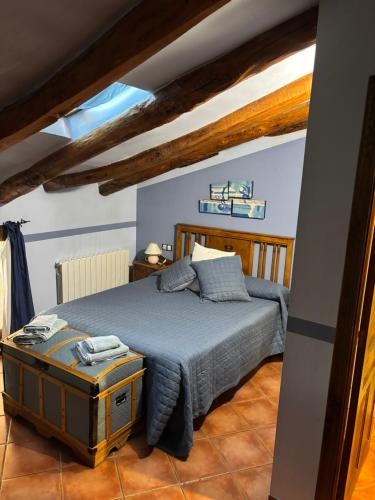 Postel nebo postele na pokoji v ubytování Hotel Casa de la Fuente