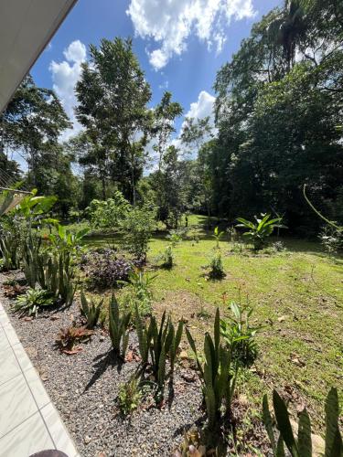 Zahrada ubytování Villa Granja Agua Azul-wi-fi-AC-6 Personas-parqueo