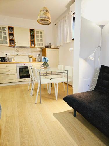 Køkken eller tekøkken på Apartma Tul