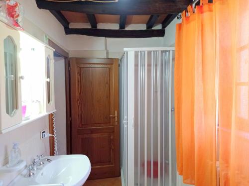 Kúpeľňa v ubytovaní Agriturismo la Coccinella