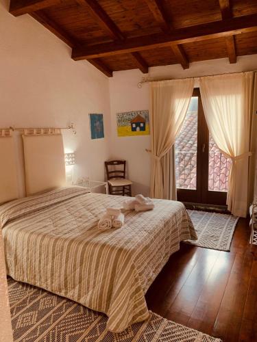 Ένα ή περισσότερα κρεβάτια σε δωμάτιο στο The Templars Guesthouse
