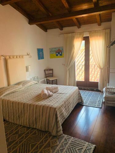 Ένα ή περισσότερα κρεβάτια σε δωμάτιο στο The Templars Guesthouse