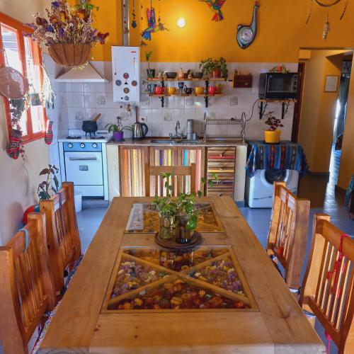 Η κουζίνα ή μικρή κουζίνα στο Casa Munay