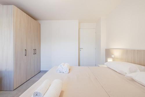 Ένα ή περισσότερα κρεβάτια σε δωμάτιο στο Bellaria Palace - Near the city of Ferrari