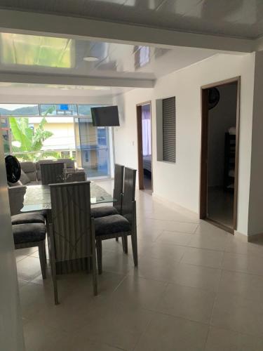 TV i/ili multimedijalni sistem u objektu Apartamento Tranquilo
