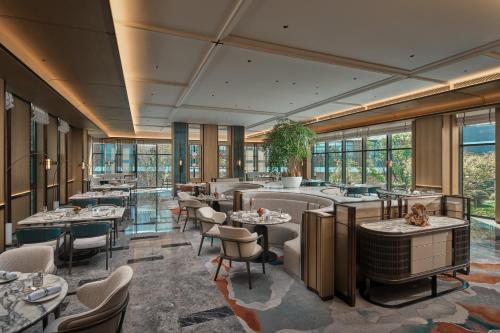 Un lugar para sentarse en Hyatt Regency Huangshan Hengjiangwan