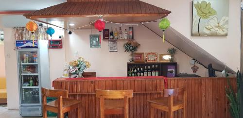 Χώρος καθιστικού στο Queenslander Hotel and Restaurant