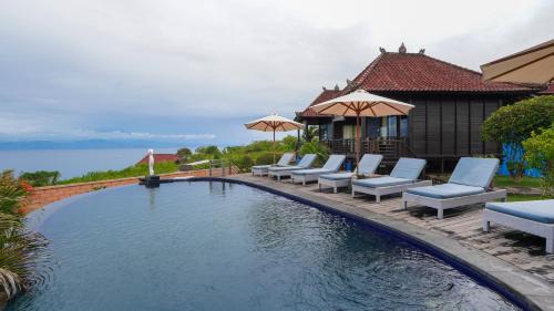 Landskap semula jadi dekat dengan taman percutian