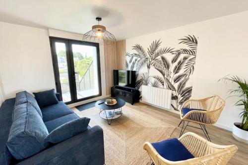 Posedenie v ubytovaní Duplex neuf Hyper Design - Piscine chauffée