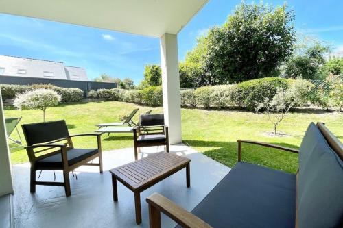 Vonkajšia záhrada v ubytovaní Charmant T3 Ultra cosy Jardin 50m des plages