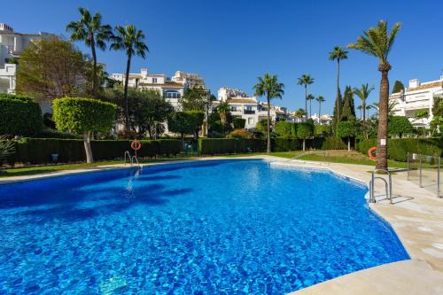Two bedroom, two bathroom, balcony, pool area, view