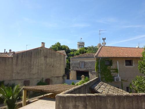 a view from the roof of a building at NOUVEAU Jungle Village WIFI Netflix Clim in Mauguio