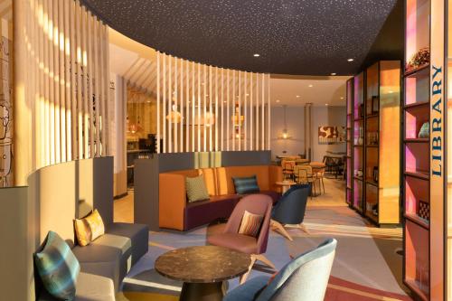 Гостиная зона в Aparthotel Adagio Access Brussels Airport