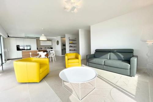 Χώρος καθιστικού στο Luxury Haut Standing Vue mer d'exception 360