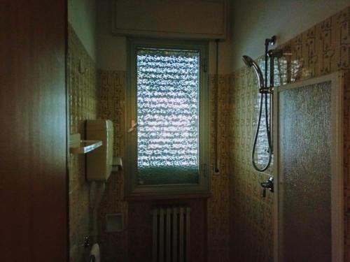 Koupelna v ubytování Hotel Toschi