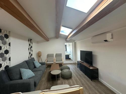 L'Olivier - Joli duplex au cœur du centre ville à 2 pas de la Rotonde Mirabeau et des allées Provençales