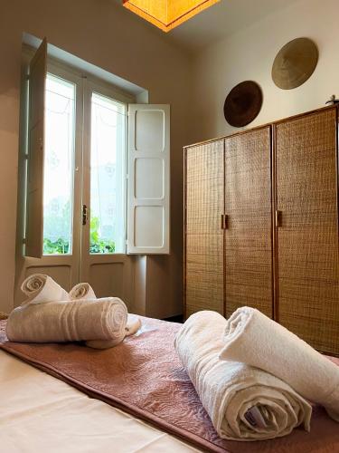 Postel nebo postele na pokoji v ubytování Casa del Mare e Relax - close to the Airport