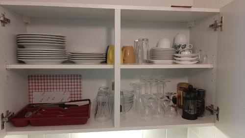 Kuchyň nebo kuchyňský kout v ubytování Apartmán Almberg - Mitterdorf - Mitterfirmiansrout