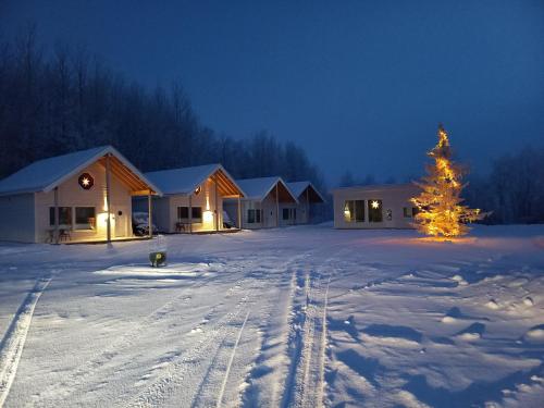 Åtte Årstider Lodge v zimě