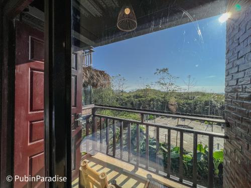 Balcon ou terrasse dans l'établissement PuBin Paradise Ecolodge
