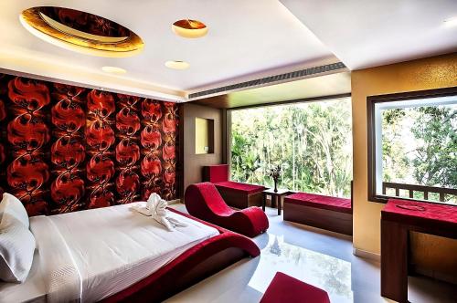 Postel nebo postele na pokoji v ubytování Seaflare Beach Resort & Spa