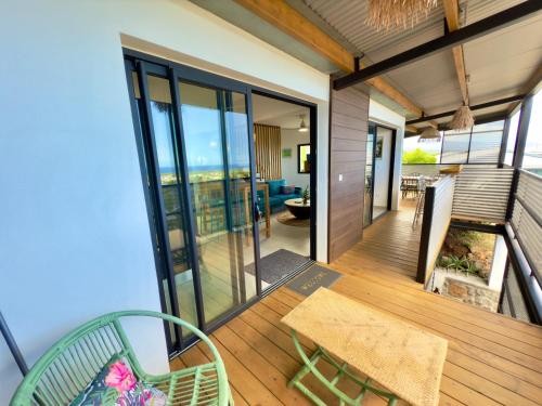 Dapur atau dapur kecil di Vacoa - Villa Salba. Panoramic view.