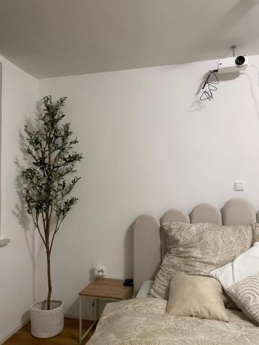 Гостиная зона в Stylisches Apartment mit Dachterrasse und Whirlpool