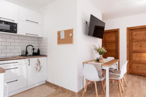Köök või kööginurk majutusasutuses Rigó Apartman