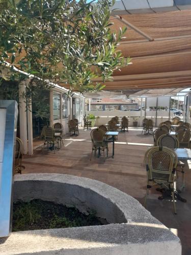 Εστιατόριο ή άλλο μέρος για φαγητό στο Hotel Restaurant Calypso