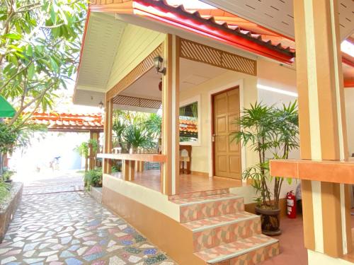 Balkón nebo terasa v ubytování Naengnoi resort kohlarn