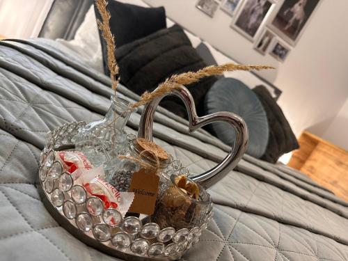 Csatangoló Lovas Apartman Silverにあるシーティングエリア