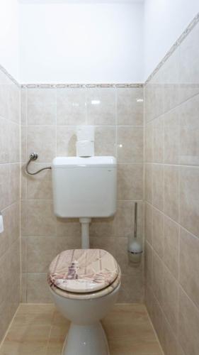 Koupelna v ubytování Hajnal Vendégház