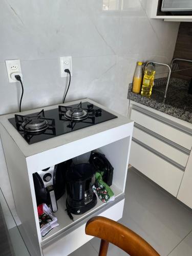 A cozinha ou kitchenette de Apartamento Natal