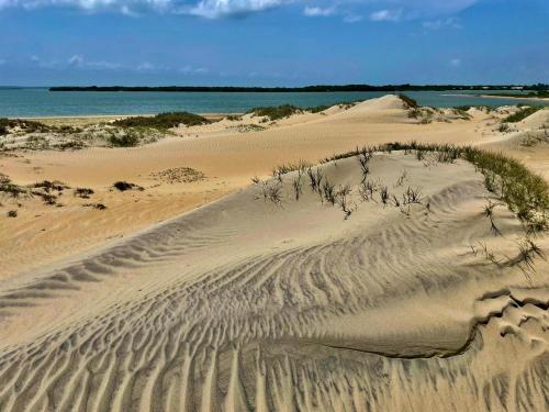 Landskap semula jadi dekat dengan resort