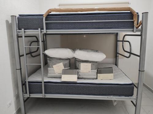 a couple of bunk beds in a room at Privada Monte Aneto 13 in Cancún