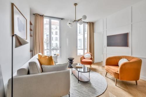 Luxe et Architecture au Centre de Paris pour 6 Pers