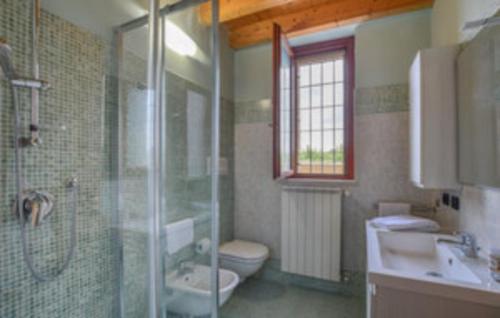 Et badeværelse på Golfando & Bacco