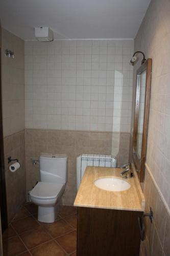 Ένα μπάνιο στο Nadal Apartaments
