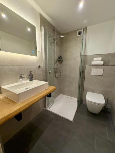 Ванная комната в Berghotel Hohegeiß