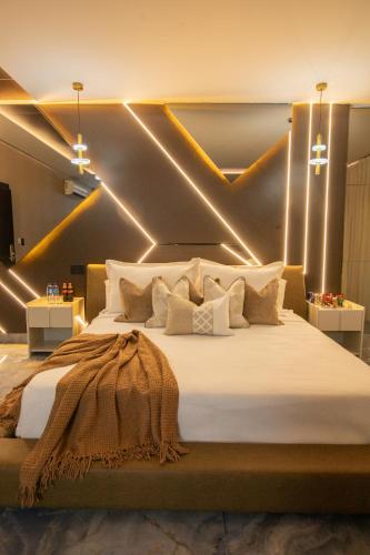 Katil atau katil-katil dalam bilik di lovera hotel