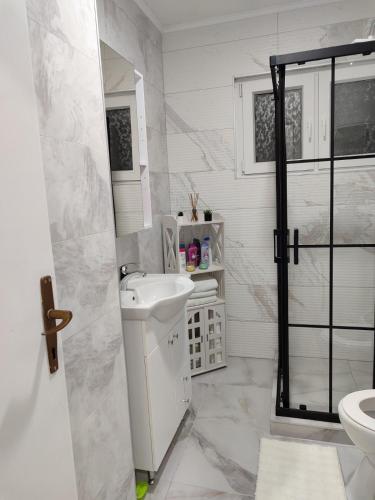 Ein Badezimmer in der Unterkunft Apartman VOZIC