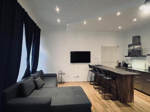 Kuchyň nebo kuchyňský kout v ubytování Loft directly next to Oktoberfest and downtown