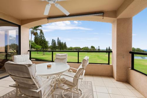 Μπαλκόνι ή βεράντα στο Waikoloa Fairways Unit A207 Golf Ocean View 2BD 2BA