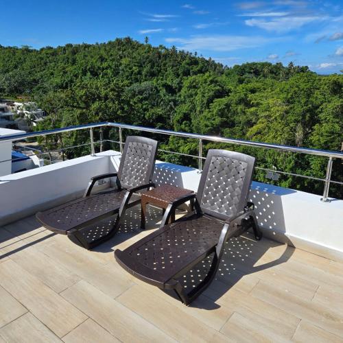 En balkon eller terrasse på Las Terrenas Paradise