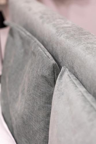 a close up of the seams of a couch at River Hotel in Castel di Sangro