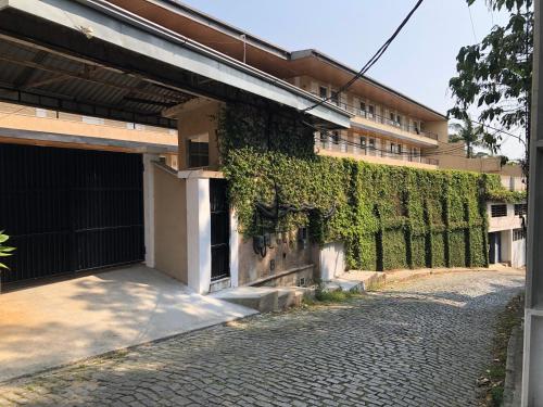 Bygningen som lejligheden ligger i